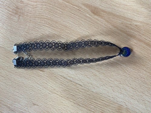 Krajkový choker šupina — foto 2