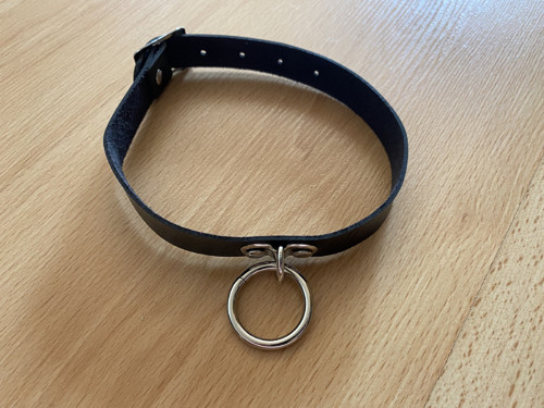 Jednoduchý choker s kruhem — foto 3