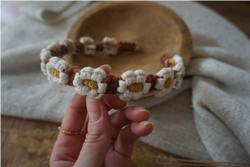 Macramé čelenka Letničková — foto 2