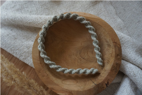 Macramé čelenka Spirálka — foto 3
