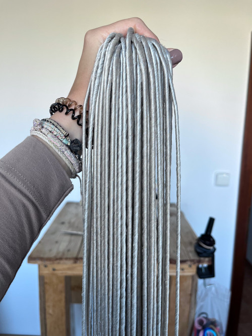 DE Set pseudodredů (platinová blond) — foto 2