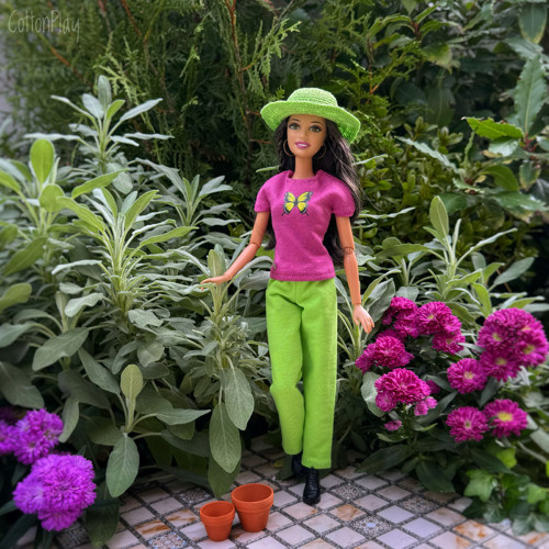 Barbie zahradnice 2 - Sada oblečení — foto 2
