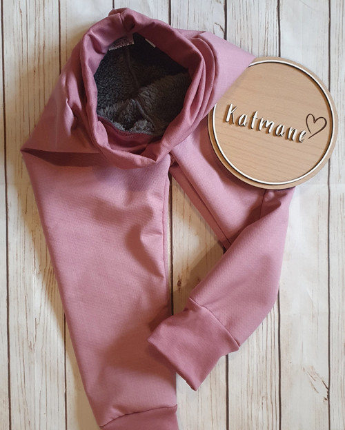 Softshellové kalhoty s BERÁNKEM -starorůžová — foto 3