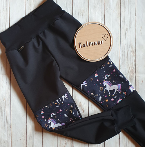 Softshellový komlet zimní - bunda +kalhoty černá — foto 3