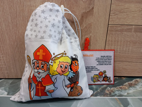 Pytlík pro Mikuláše + básnička + dárek — foto 2
