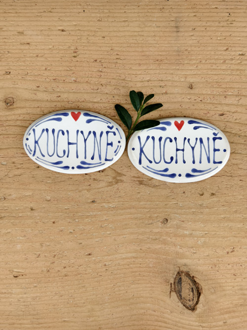 Cedulka Na Dveře Kuchyně — foto 2