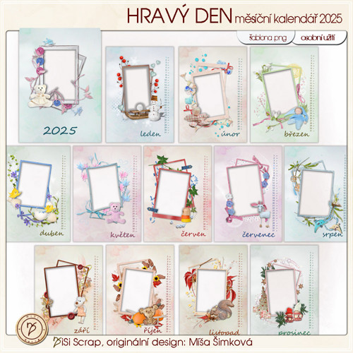 Kalendář 2025 - dětský — foto 2