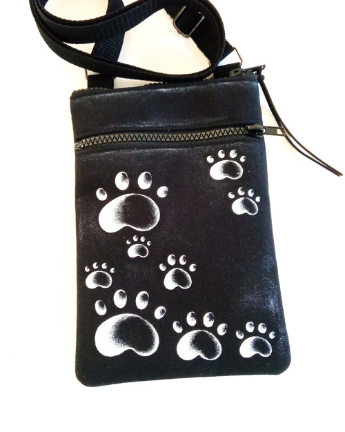 Crossbody-STŘÍBRNÉ PACIČKY — foto 2