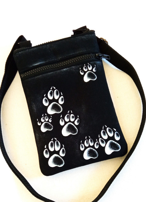 Crossbody-STŘÍBRNÉ PACIČKY PSÍ — foto 2
