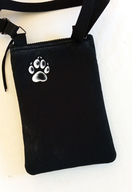 Crossbody-STŘÍBRNÉ PACIČKY PSÍ — foto 3