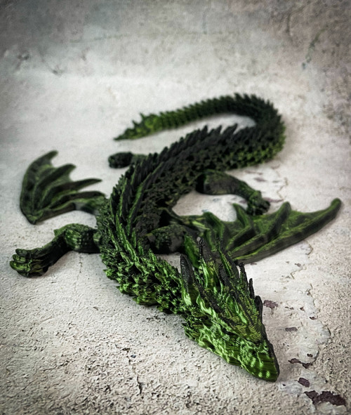 Flexi Fantasy Drak zelený — foto 3