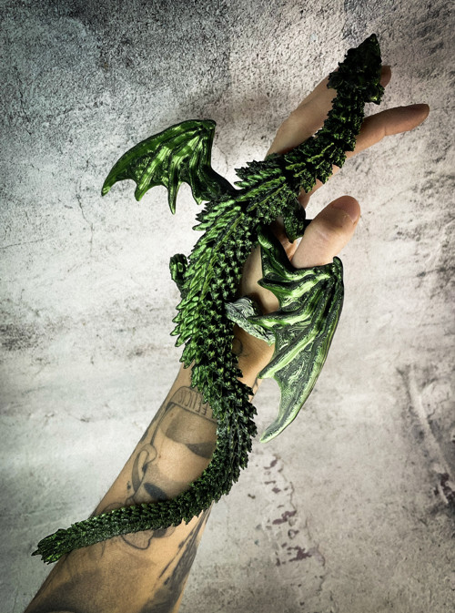 Flexi Fantasy Drak zelený — foto 2
