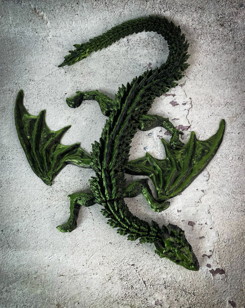 Flexi Fantasy Drak zelený — foto 5