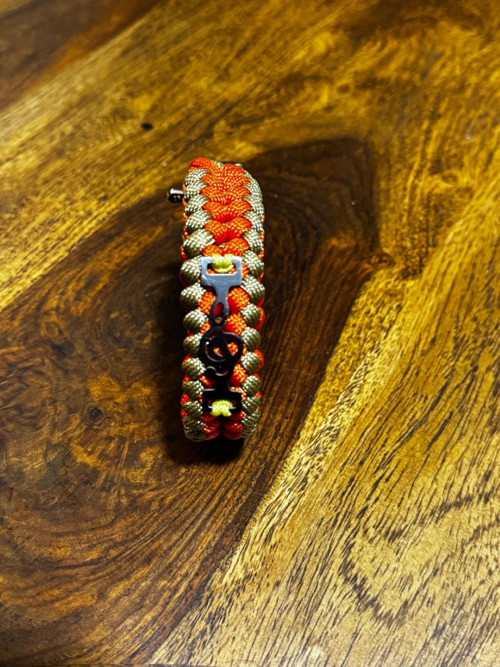 Pánský náramek paracord Hudební — foto 2