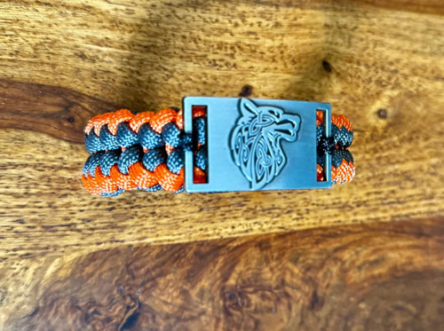 Pánský náramek paracord Vlk — foto 3