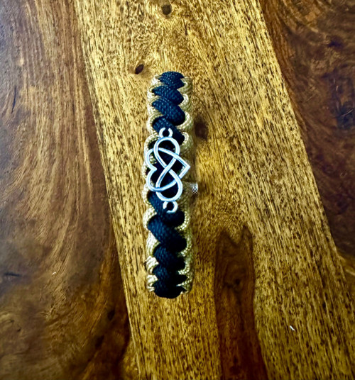 Dámský náramek paracord Srdce — foto 3
