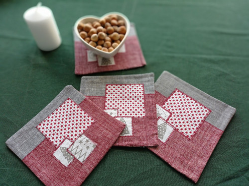 Patchwork prostírání vánoční — foto 4
