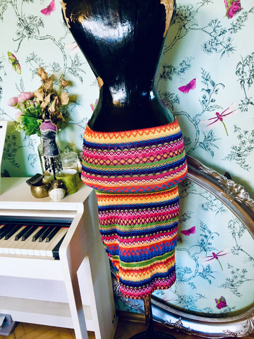 Sukně boho eklektická 2v1 — foto 3