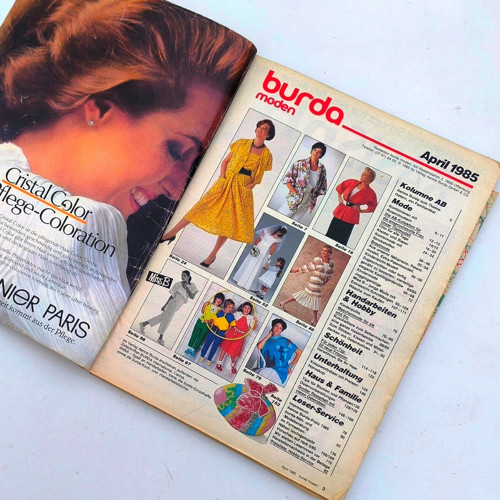 BURDA 4/1985 — foto 2