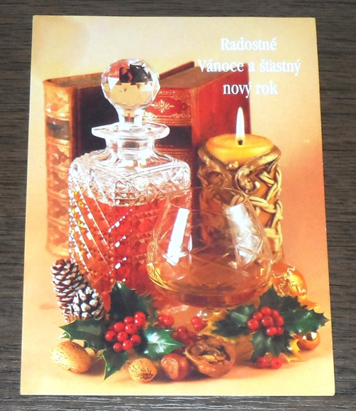 Servírovací skleněná KARAFA čtvercová — foto 6