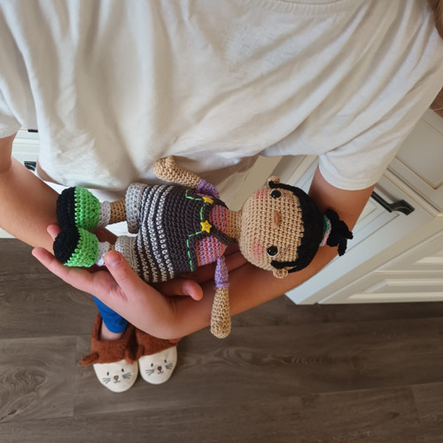 Háčkovaná panenka Martinka — foto 3