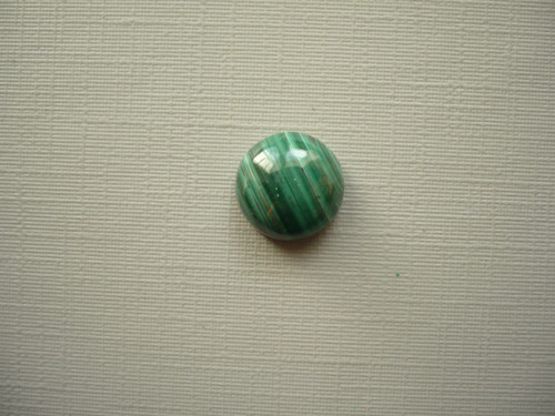 Kabošon - malachit 10 mm, č.29Df — foto 2