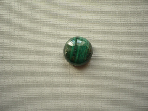 Kabošon - malachit 10 mm, č.31Df — foto 2