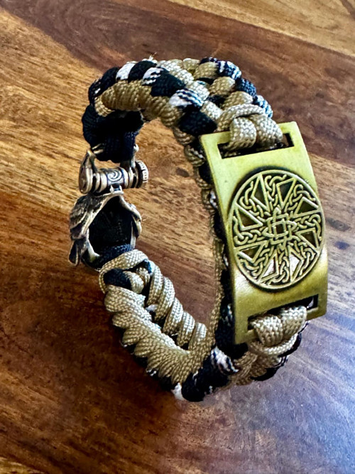 Pánský náramek paracord Medvěd — foto 4