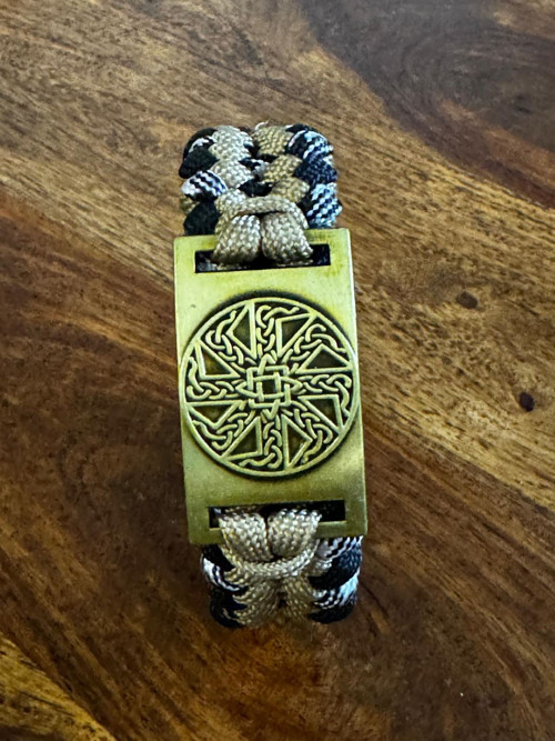 Pánský náramek paracord Medvěd — foto 2