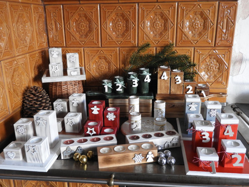 Svícen advent s prkénkem ořech — foto 6