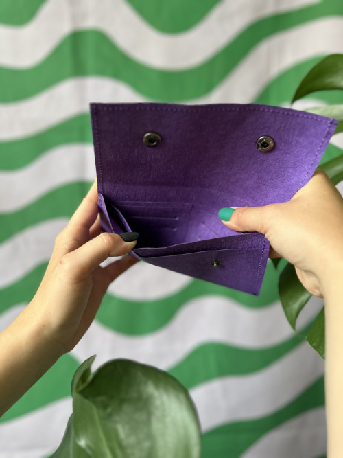 Papírová peněženka // green matte — foto 3