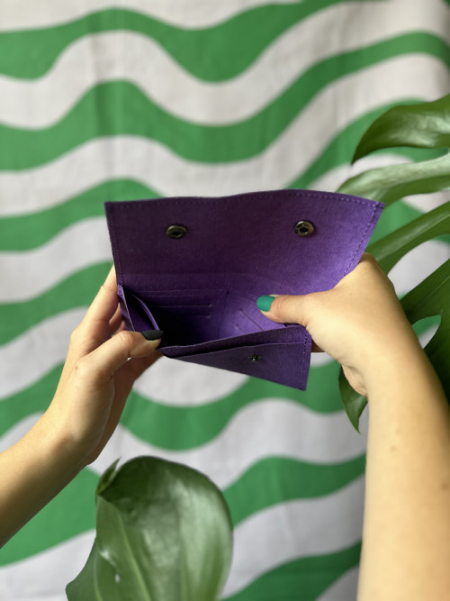 Papírová peněženka // dark silver — foto 3