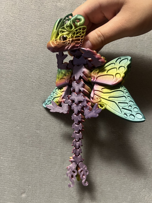 Motýlí Drak - 23 cm - 3D Tisk — foto 3