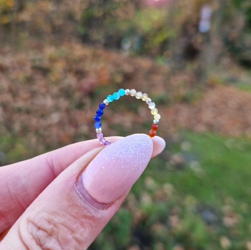 Nejjemnější čakrový prsten*0,2 cm*Ag — foto 3