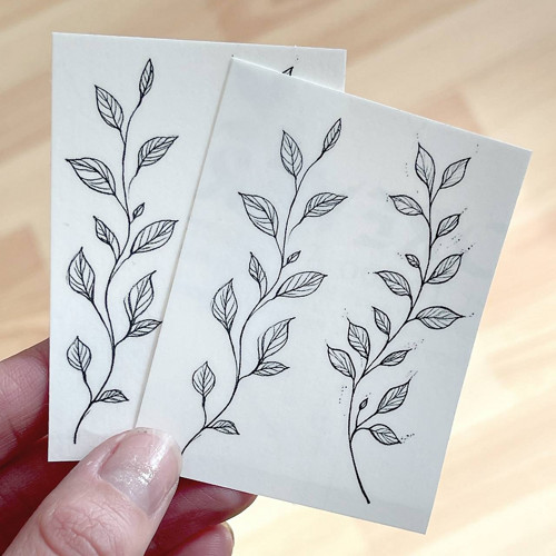 Dočasné tetovačky Tiny Tattoos Větvičky T0030 — foto 4