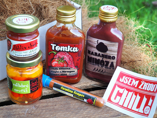 Chilli dárek - Extra ohnivý - střední — foto 2