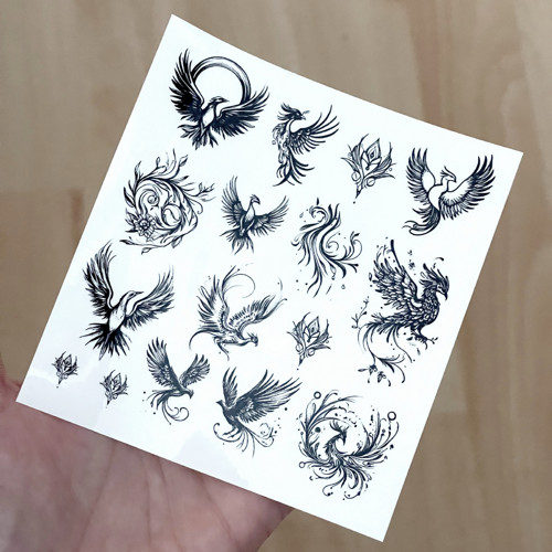 Dočasné tetovačky Tiny Tattoos Fénix T0044 — foto 2