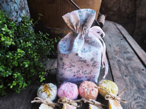 Pytlíček Shabby + 4ks šumivek — foto 2