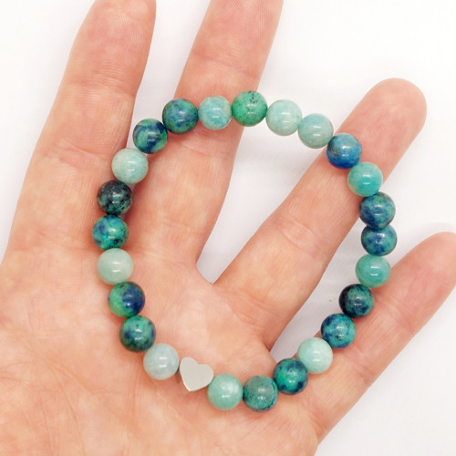 Náramek AMAZONIA lapis lazuli & amazonit — foto 3