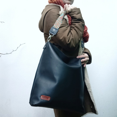 Kožená taška TOTE BLACKBAG — foto 3