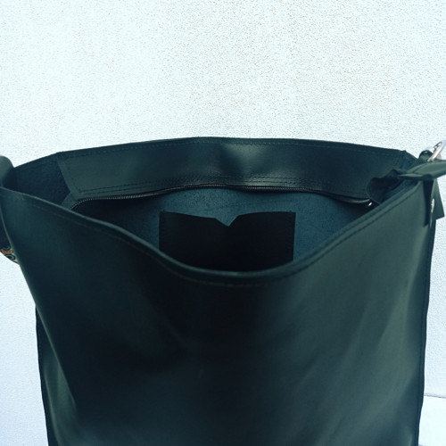 Kožená taška TOTE BLACKBAG — foto 4