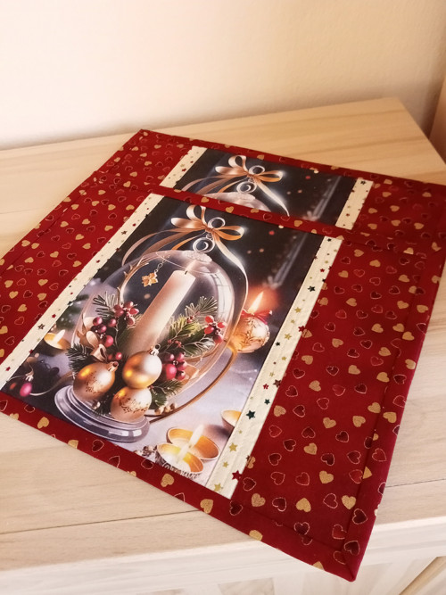 Vánoční prostírky - 2 kusy — foto 3