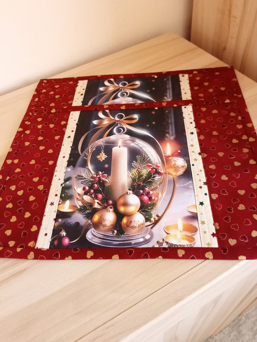 Vánoční prostírky - 2 kusy — foto 2