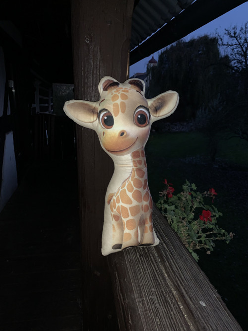 Polštář 3D - Žirafa — foto 2