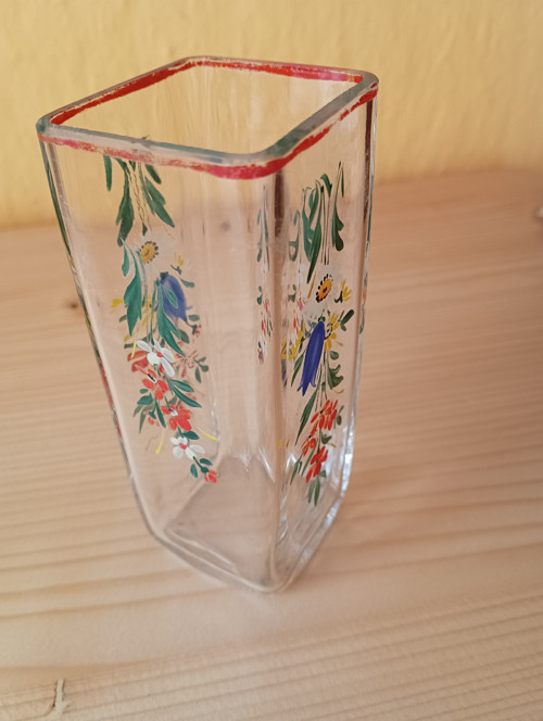 Malovaná retro vázička — foto 2