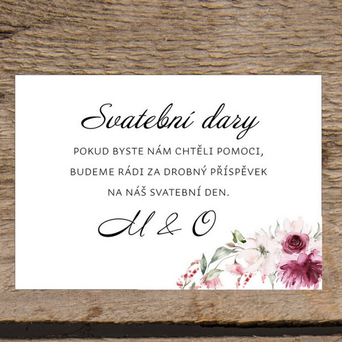 Svatební oznámení - TYP 422 — foto 4