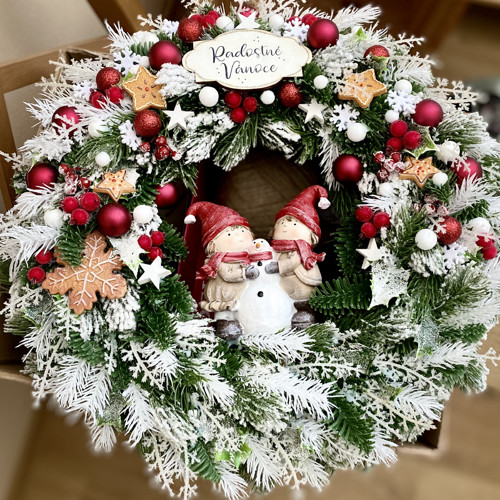 Vánoční věnec Děti zimy — foto 5