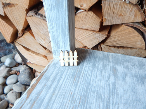 Dřevěný výřez plot 3 x 3,5 cm — foto 2