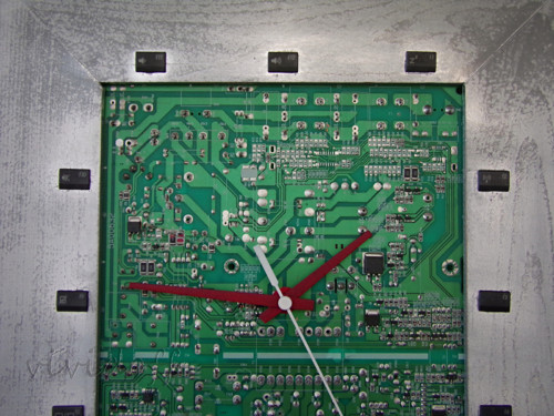 Nástenné hodiny elektro-recy — foto 5
