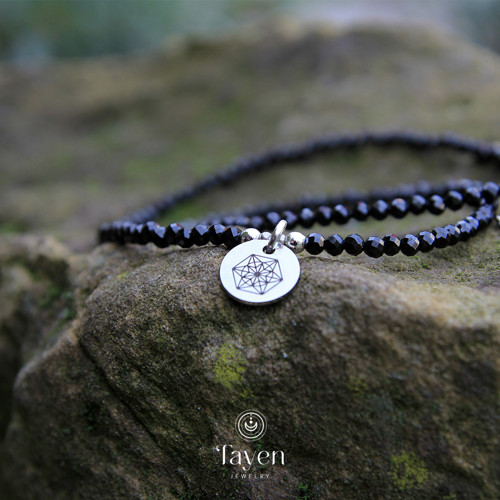 Náhrdelník MANDALA - Spinel — foto 2